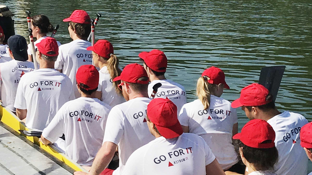 ASTRUM IT Team Drachenbootrennen 2019